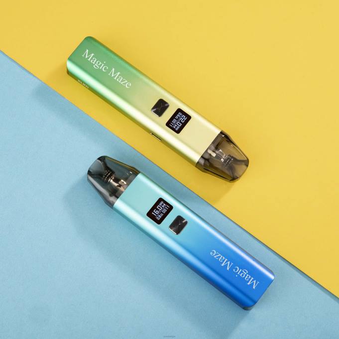 OXVA MAGIC MAZE XLIM P2NF132 blauw groen - OXVA Vape Antwerpen pod-kit