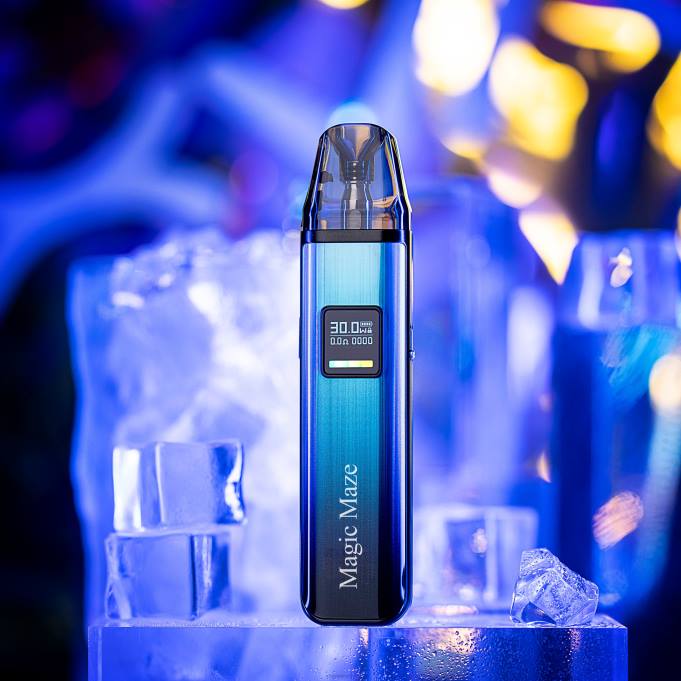 OXVA MAGIC MAZE XLIM PRO P2NF129 glanzend blauw - OXVA Disposable Pod uitrusting