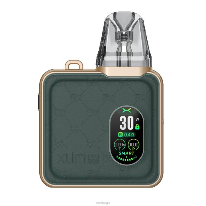 OXVA XLIM SQ PRO P2NF85 groen leer - OXVA Kit uitrusting