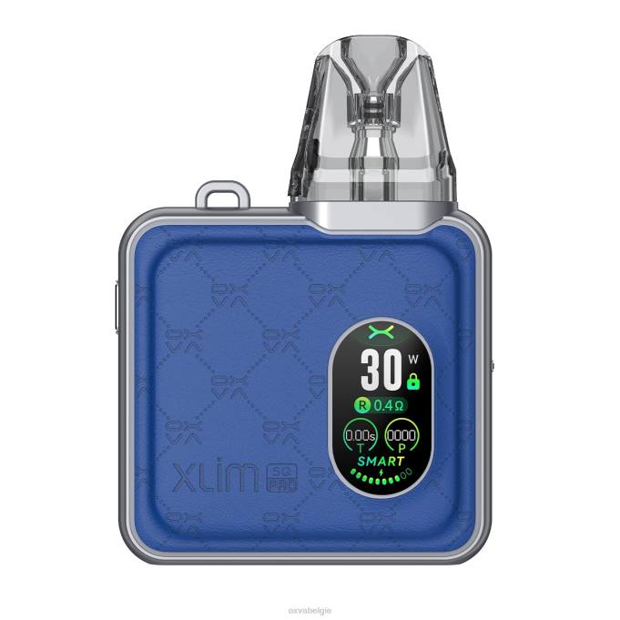 OXVA XLIM SQ PRO P2NF87 blauw leer - OXVA Vape Flavors uitrusting