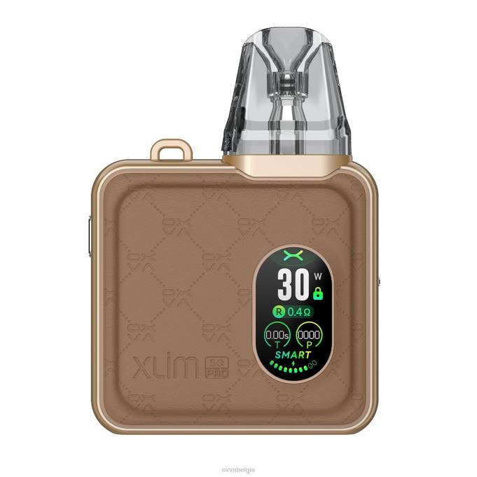 OXVA XLIM SQ PRO P2NF88 bruin leer - OXVA Disposable Pod uitrusting