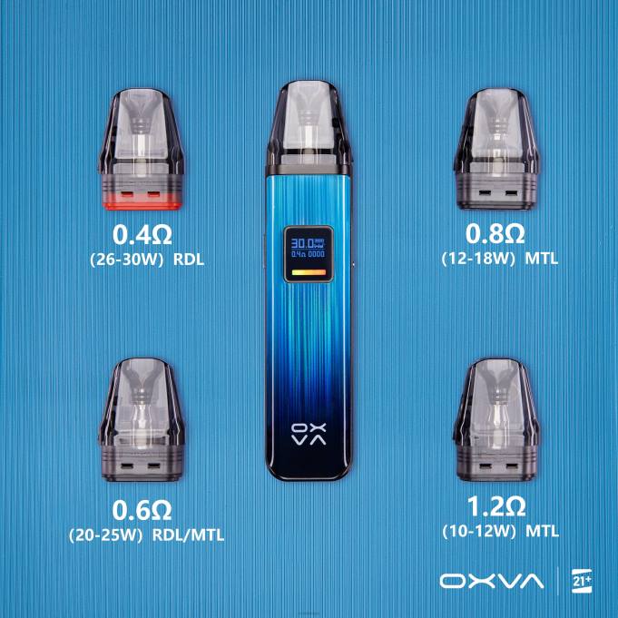 OXVA XLIM V3 P2NF83 grijs - OXVA Online Store cartridge bovenkant vullen