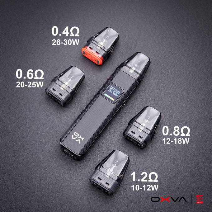 OXVA XLIM V3 P2NF83 grijs - OXVA Online Store cartridge bovenkant vullen