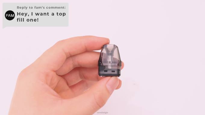 OXVA XLIM V3 P2NF83 grijs - OXVA Online Store cartridge bovenkant vullen
