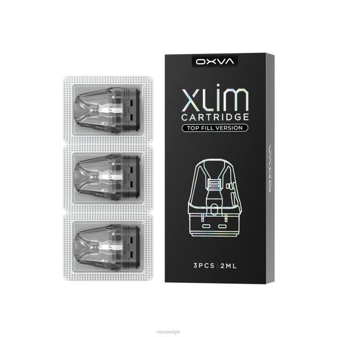 OXVA XLIM V3 P2NF83 grijs - OXVA Online Store cartridge bovenkant vullen
