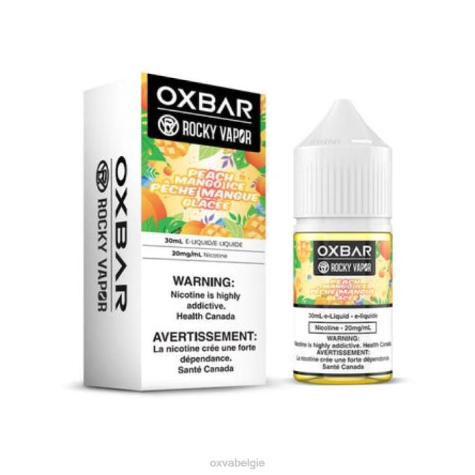 OXVA OXBAR P2NF58 perzik-mango-ijs - OXVA Disposable Pod 30ml zout nic