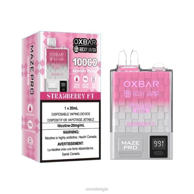 OXVA OXBAR MAZE PRO 10000 P2NF13 aardbei ft - OXVA Online Store