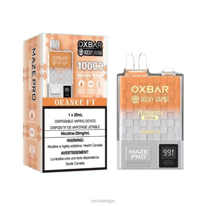 OXVA OXBAR MAZE PRO 10000 P2NF15 oranje ft - OXVA Kit