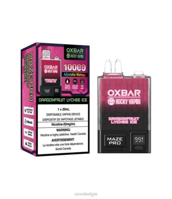 OXVA OXBAR MAZE PRO 10000 P2NF25 Dragonfruit-lychee-ijs - OXVA Kit
