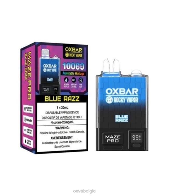 OXVA OXBAR MAZE PRO 10000 P2NF26 blauwe razernij - OXVA Review