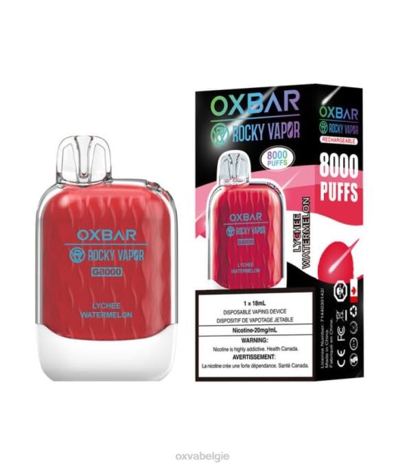 OXVA OXBAR G8000 P2NF60 lychee-watermeloen - OXVA Brussel