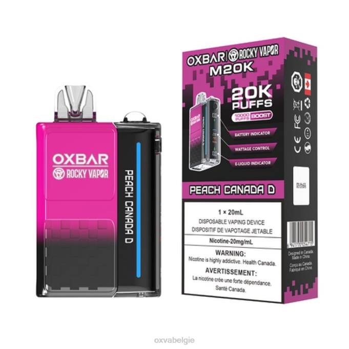 OXVA OXBAR M20K P2NF6 perzik Canada d - OXVA Review