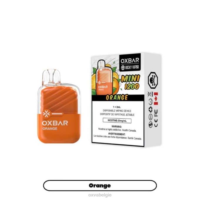 OXVA OXBAR MINI 1200 P2NF7 oranje - OXVA Vape Flavors